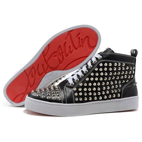 louboutin silver trail shoes|christian louboutin sneakers.